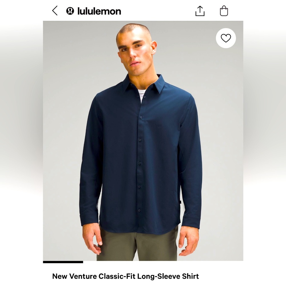 NWT Lululemon New Venture LS